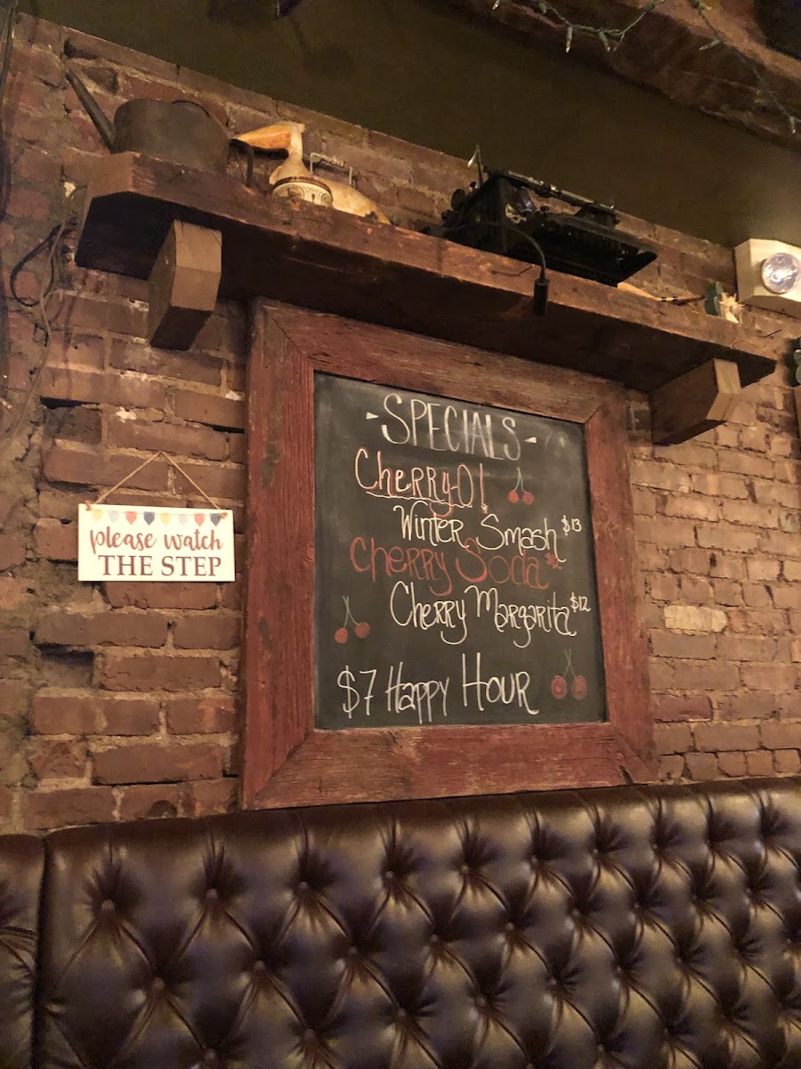 Menu The Brazen Tavern-9